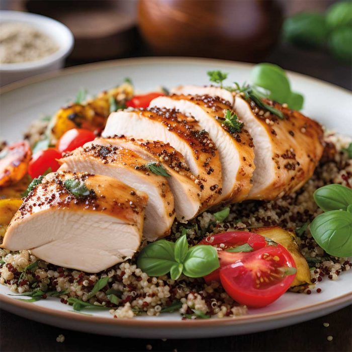 Hähnchenbrust auf Quinoa - Lukullus